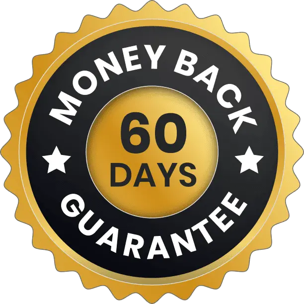 60 days money back guarantee