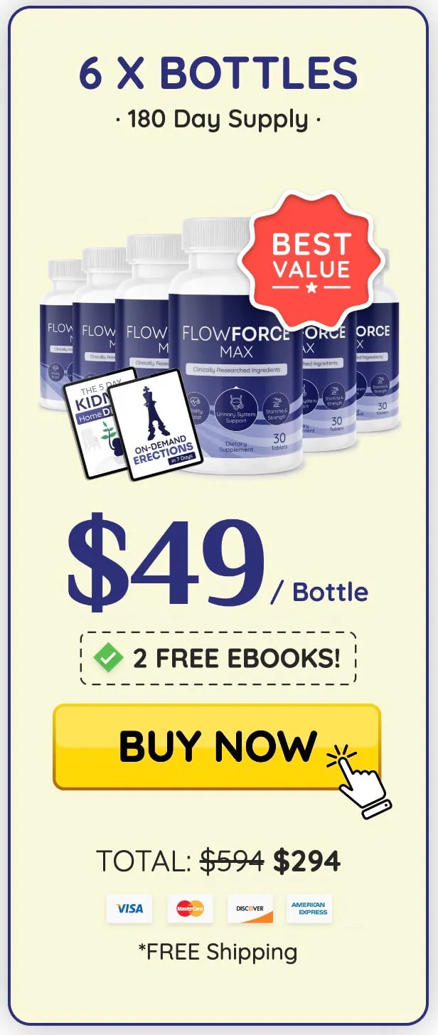 flow force max 6 bottles